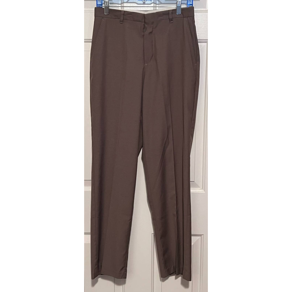 Chaps Boy's Tan Dress Pants Size 18 Reg 30 1/2" Inseam x 15" Waist x 11"‎ Rise